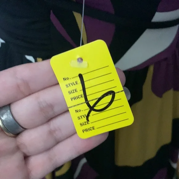 My Michelle Purple Swirl Dress - Picture 5 of 6